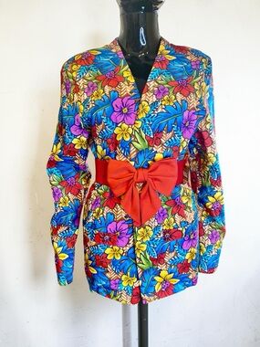 Floral Multicolor Women’s Blazer.